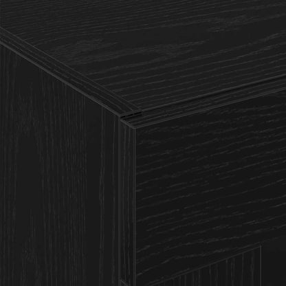 Armadietto a muro Rovere Nero 69,5 x 34 x 90 cm