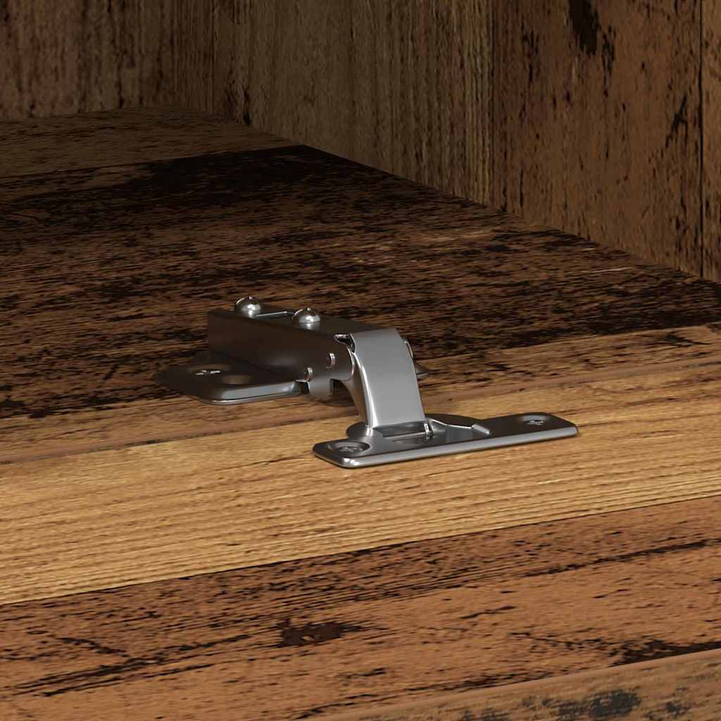 Mobile TV da parete 2 pcs Legno vecchio 100 x 30 x 30 cm