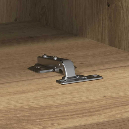 Mobile TV da parete rovere artigianale 100 x 30 x 30 cm