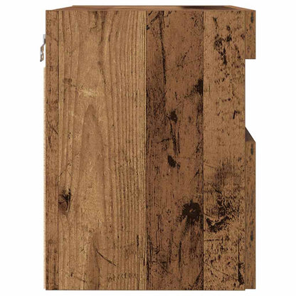 Mobile TV da parete 2 pcs Legno vecchio 60 x 30 x 40 cm