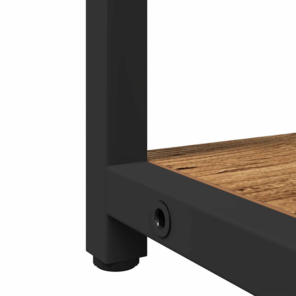 Mobiletto per specchio con porta Legno vecchio 60 x 16 x 60 cm | homemem39