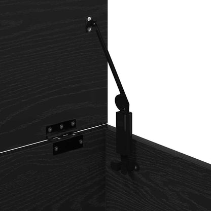 Scatola di Stoccaggio Rovere nero 60 x 42 x 46 cm