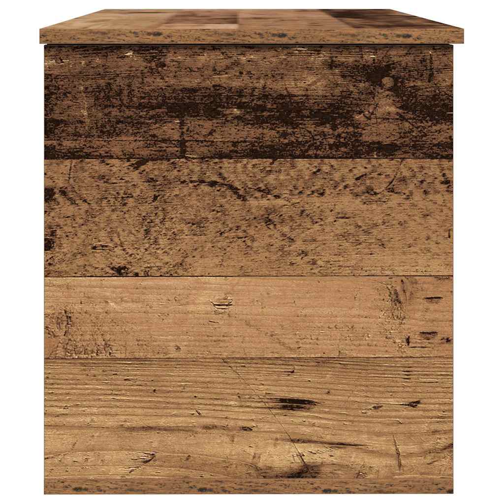 Scatola di Stoccaggio Legno vecchio 100 x 42 x 46 cm