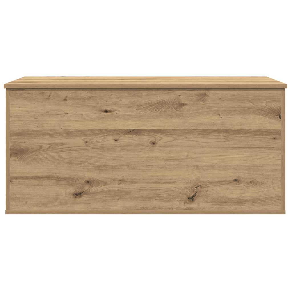 Scatola di Stoccaggio rovere artigianale 100 x 42 x 46 cm