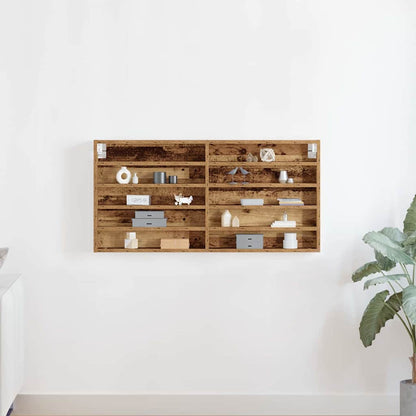 Vetrina Legno vecchio 100 x 8,5 x 50 cm Legno multistrato