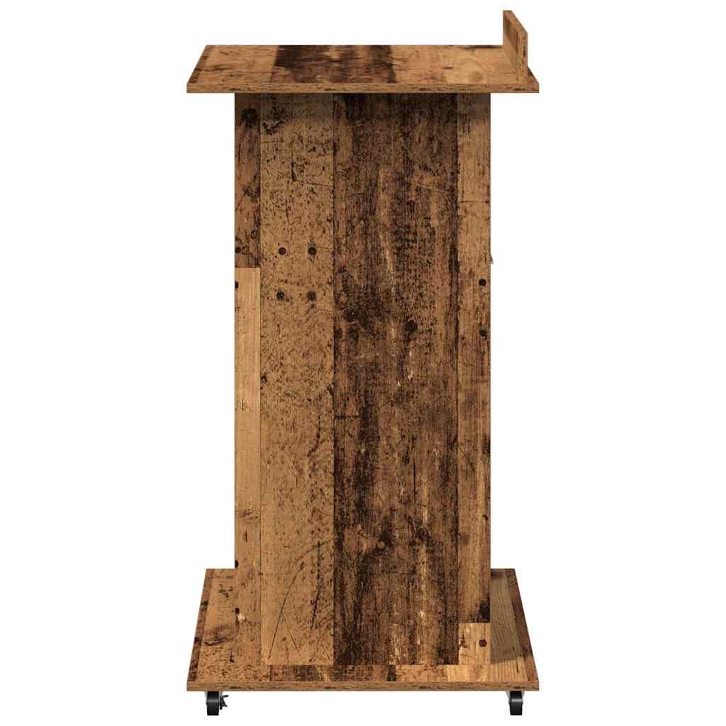 Podio Legno vecchio 55 x 55 x 107 cm Legno multistrato