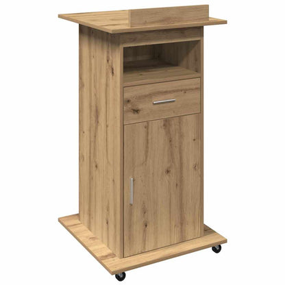 Podio Rovere artigianale 55 x 55 x 107 cm Legno multistrato