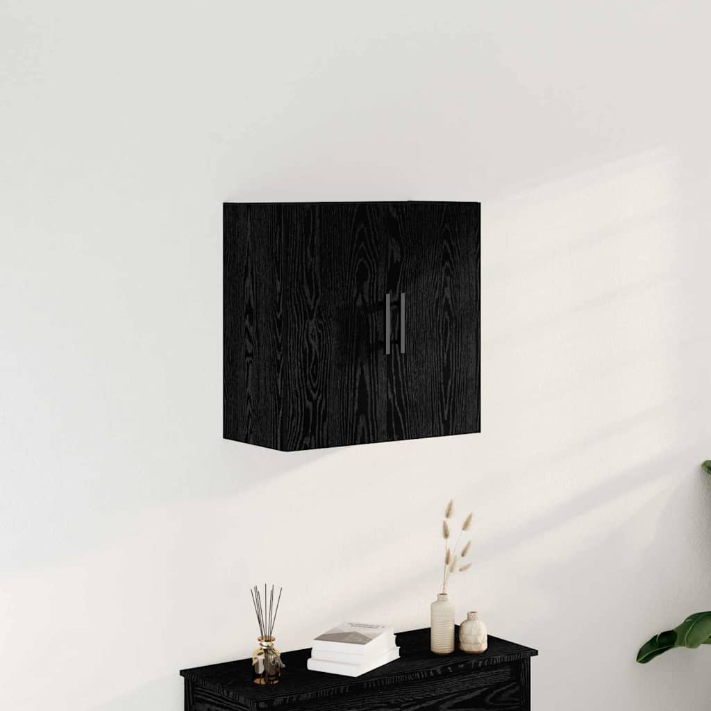 Armadietto a muro Rovere Nero 60 x 31,5 x 60 cm | homemem39