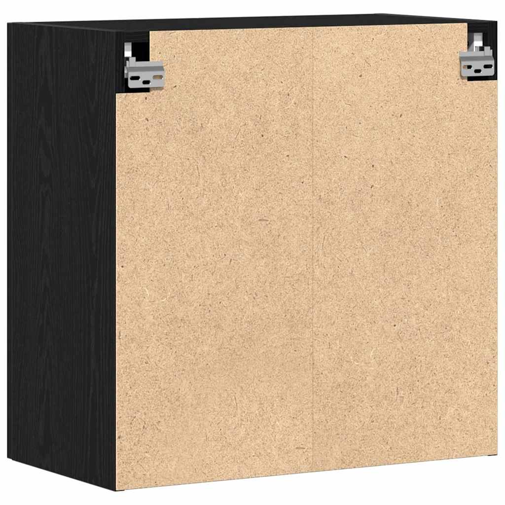 Armadietto a muro Rovere Nero 60 x 31,5 x 60 cm | homemem39