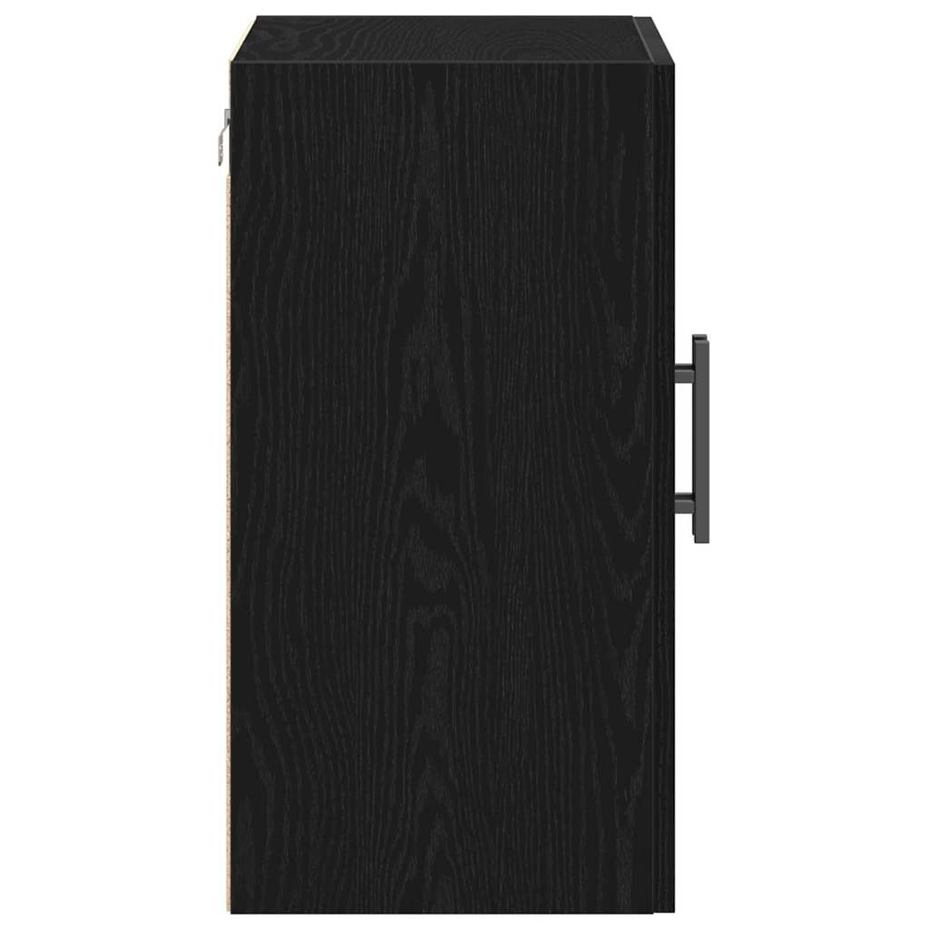 Armadietto a muro Rovere Nero 60 x 31,5 x 60 cm