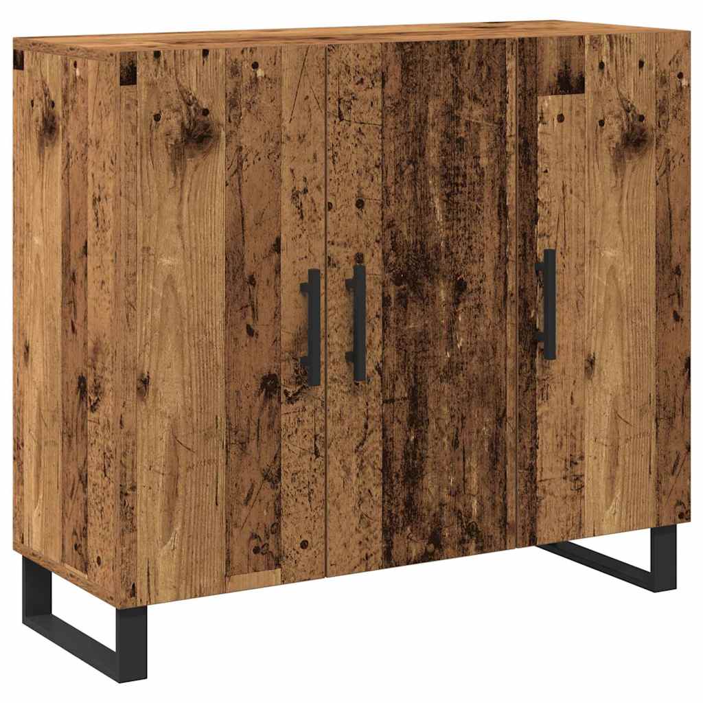 Credenza Legno vecchio 90 x 34 x 80 cm Legno multistrato