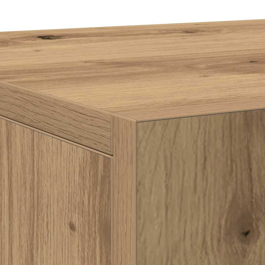 Credenza Rovere artigianale 90 x 34 x 80 cm Legno multistrato