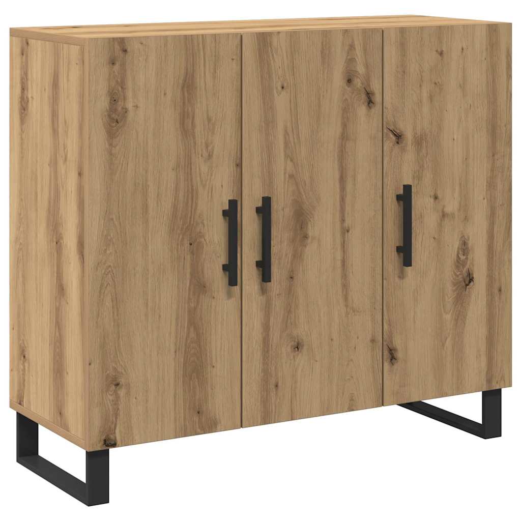 Credenza Rovere artigianale 90 x 34 x 80 cm Legno multistrato