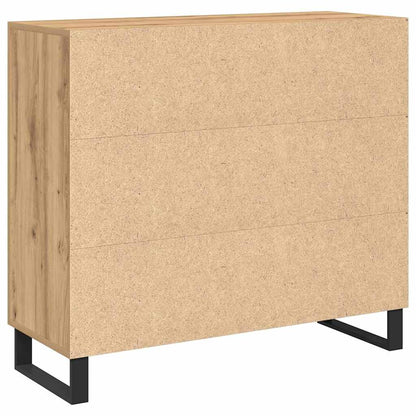 Credenza Rovere artigianale 90 x 34 x 80 cm Legno multistrato
