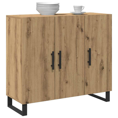 Credenza Rovere artigianale 90 x 34 x 80 cm Legno multistrato