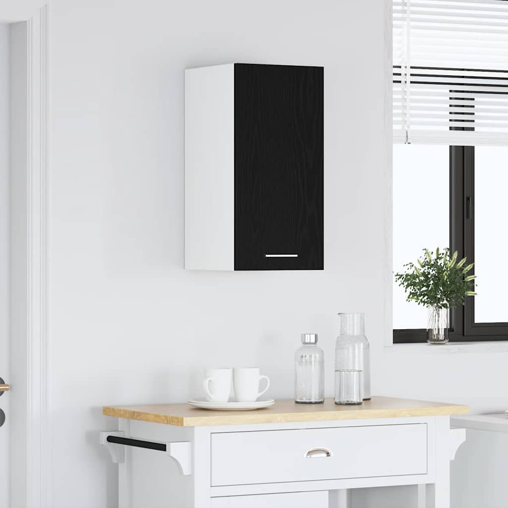 Pensile pensile Rovere Nero 30x31x60 cm in Legno Multistrato | homemem39