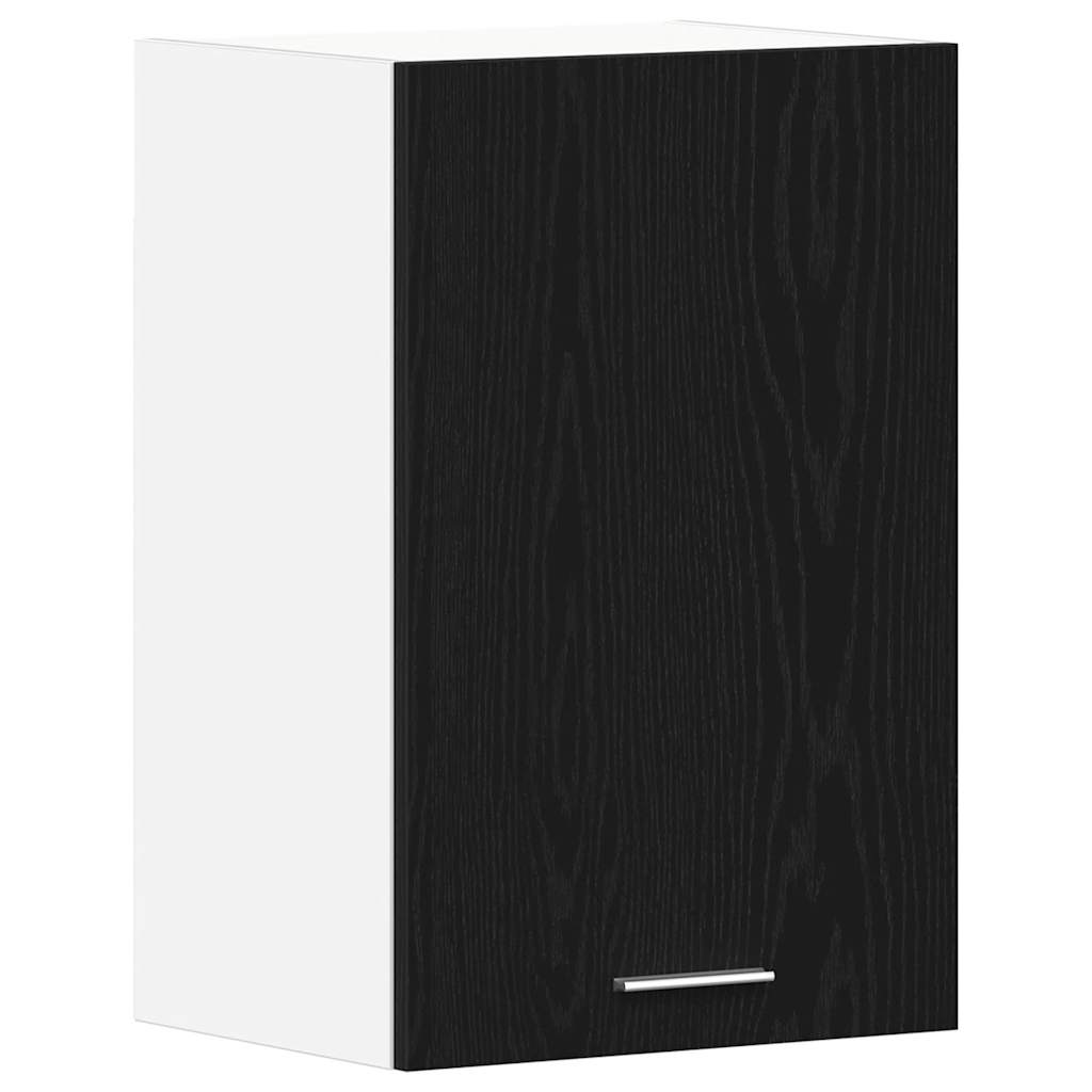 Pensile pensile Rovere Nero 40x31x60 cm in Legno Multistrato | homemem39
