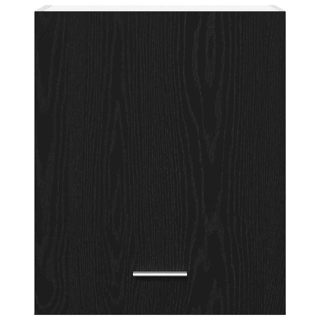 Armadio pensile Rovere nero 50 x 31 x 60 cm Legno multistrato - homemem39