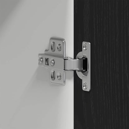 Armadio pensile Rovere nero 60 x 31 x 60 cm Legno multistrato - homemem39