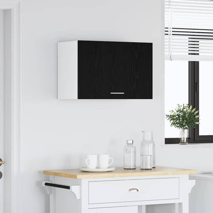 Armadio pensile Rovere nero 60 x 31 x 60 cm Legno multistrato - homemem39