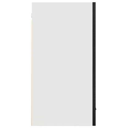 Armadio pensile Lyon Rovere Nero 80 x 31 x 60 cm