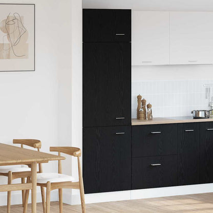 Armadio pensile Lyon Rovere Nero 60 x 31 x 207 cm