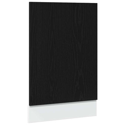 Pannello Lavastoviglie “Lyon” Rovere Nero 45x1,5x67 cm - homemem39