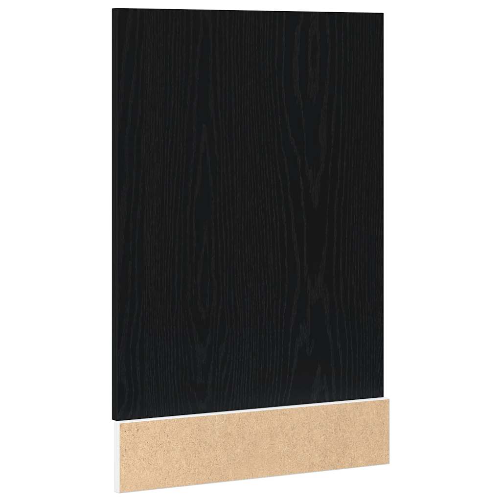 Pannello Lavastoviglie “Lyon” Rovere Nero 45x1,5x67 cm - homemem39