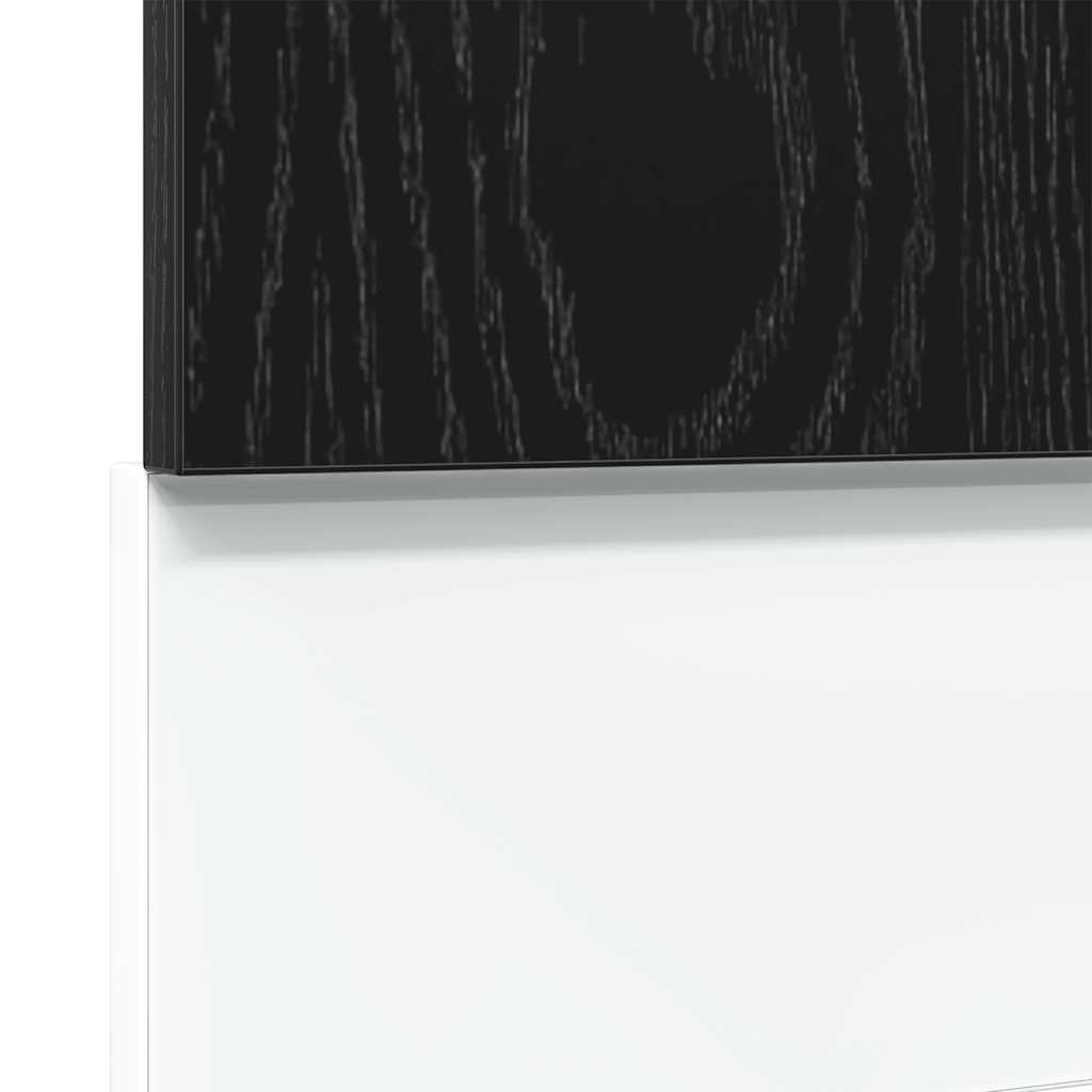 Pannello Lavastoviglie “Lyon” Rovere Nero 45x1,5x67 cm