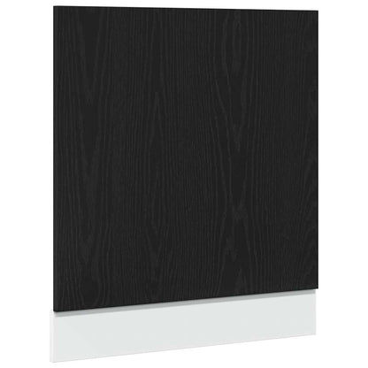 Pannello Lavastoviglie “Lyon” Rovere Nero 60x1,5x67 cm | homemem39