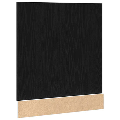 Pannello Lavastoviglie “Lyon” Rovere Nero 60x1,5x67 cm | homemem39