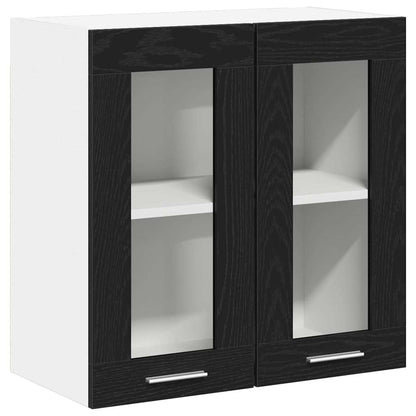 Armadio pensile Rovere Nero 60 x 31 x 60 cm Legno multistrato