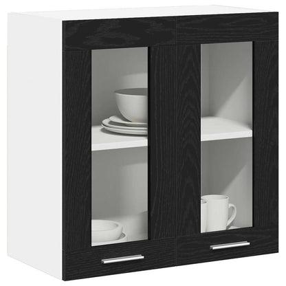 Armadio pensile Rovere Nero 60 x 31 x 60 cm Legno multistrato