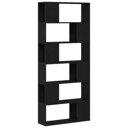 Set mobile TV Nero 80 x 24 x 186 cm Legno multistrato