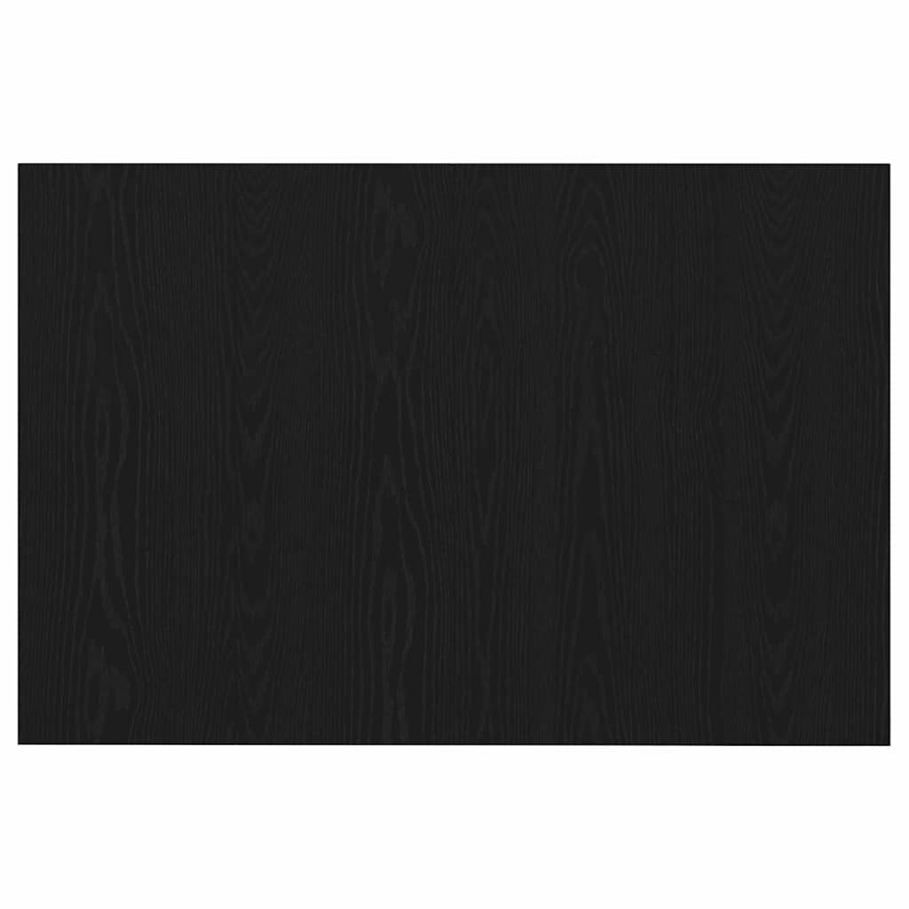 Testiera del letto con testiera Rovere Nero Legno multistrato