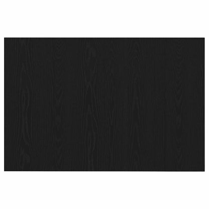 Testiera del letto con testiera Rovere Nero Legno multistrato