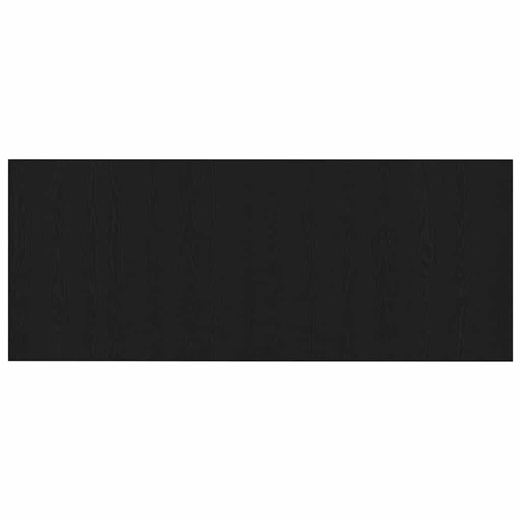 Testiera del letto con testiera Rovere Nero 160 x 1.5 x 80.5 cm