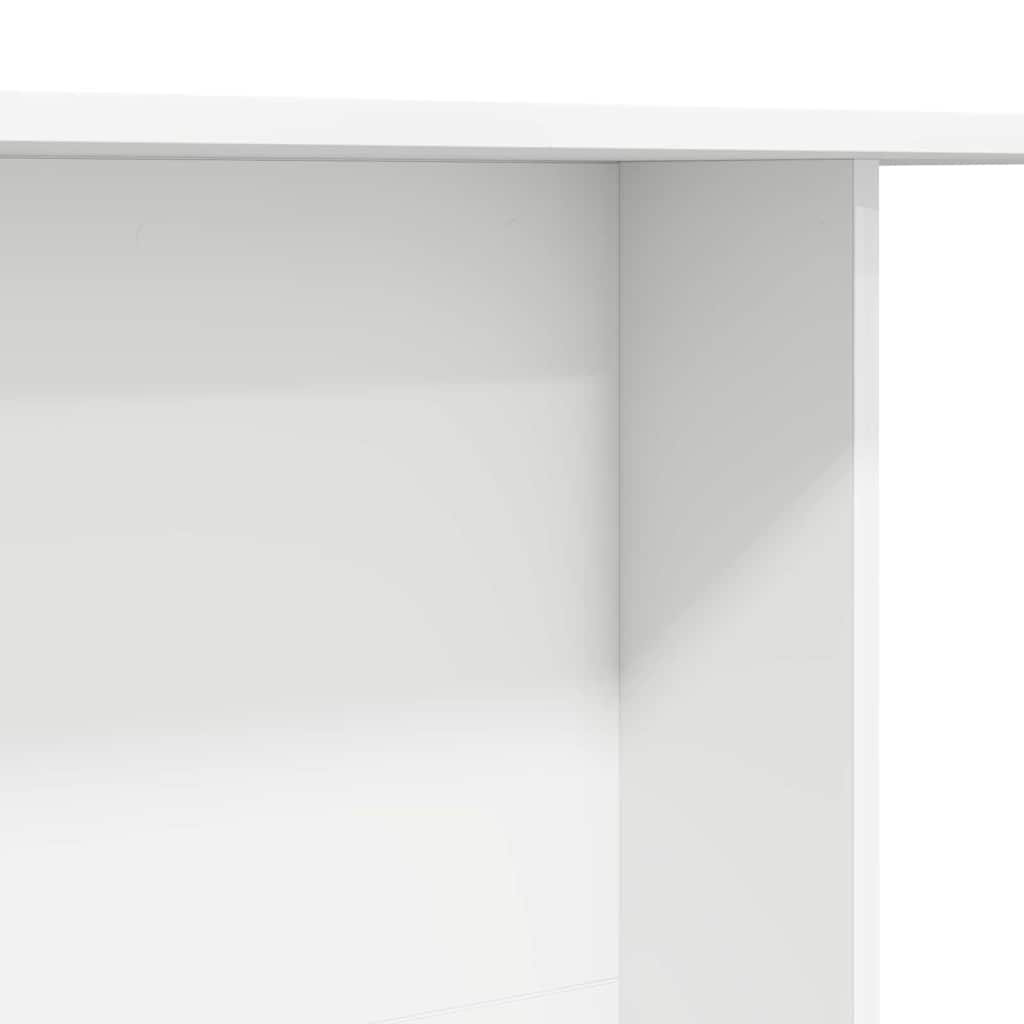 Tavolo da pranzo Bianco 110 x 60 x 75 cm Legno multistrato | homemem39