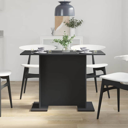 Tavolo da pranzo Nero 110 x 60 x 75 cm Legno multistrato