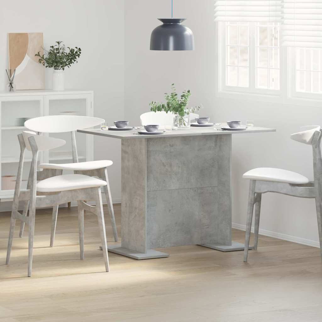 Tavolo da pranzo Grigio cemento 110 x 60 x 75 cm | homemem39