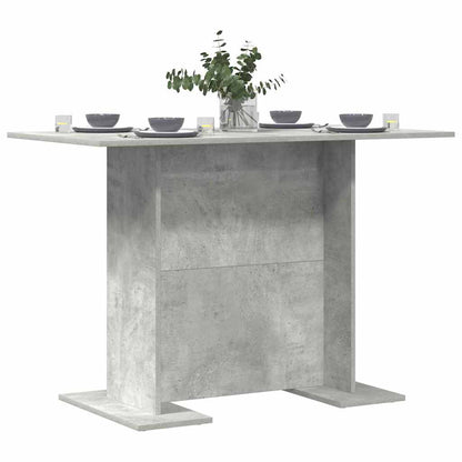 Tavolo da pranzo Grigio cemento 110 x 60 x 75 cm | homemem39