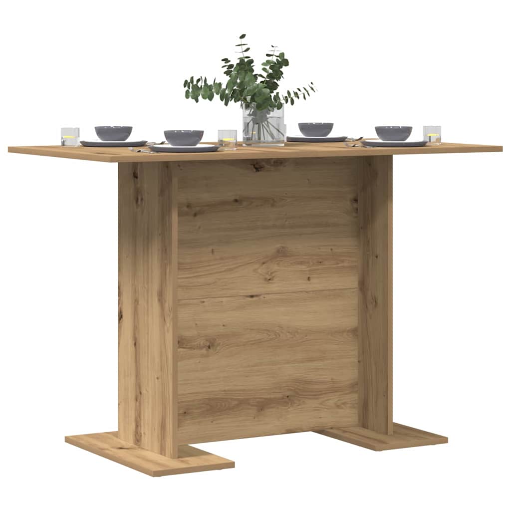 Tavolo da pranzo rovere artigianale 110 x 60 x 75 cm