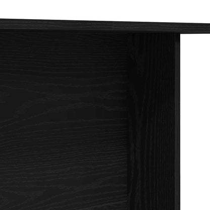 Tavolo da pranzo Rovere nero 110 x 60 x 75 cm Legno multistrato | homemem39