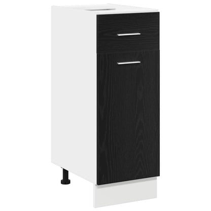 Armadio pensile Rovere Nero 30 x 46 x 81,5 cm Legno multistrato