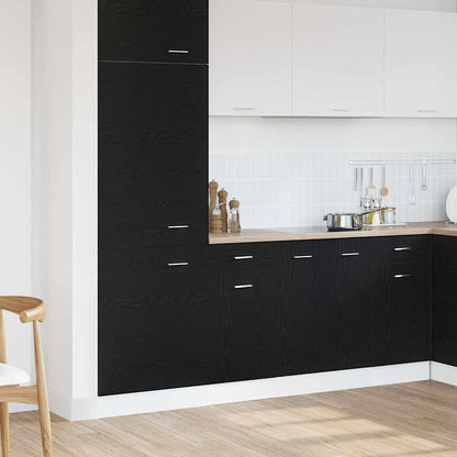 Armadio pensile Rovere Nero 40 x 46 x 81,5 cm Legno multistrato