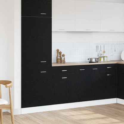 Armadio pensile Rovere Nero 50 x 46 x 81,5 cm Legno multistrato