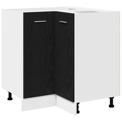 Armadio pensile Rovere Nero 75,5 x 75,5 x 80,5 cm