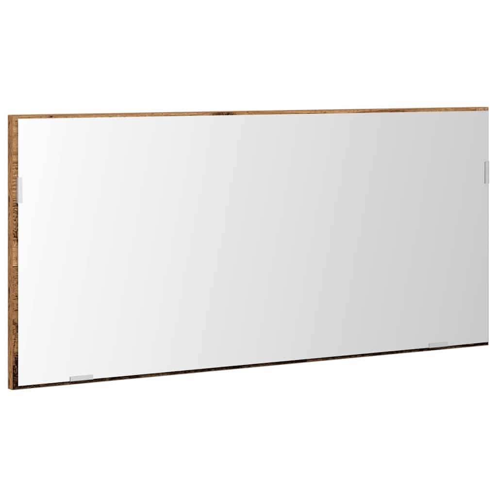 Specchio Legno vecchio 80 x 37 cm Vetro e Legno Ingegnerizzato | homemem39