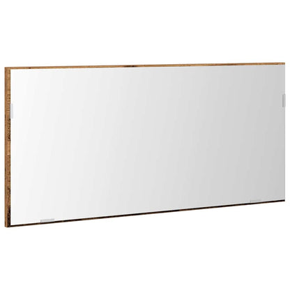 Specchio Legno vecchio 80 x 37 cm Vetro e Legno Ingegnerizzato | homemem39