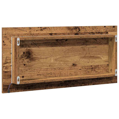 Specchio Legno vecchio 80 x 37 cm Vetro e Legno Ingegnerizzato | homemem39